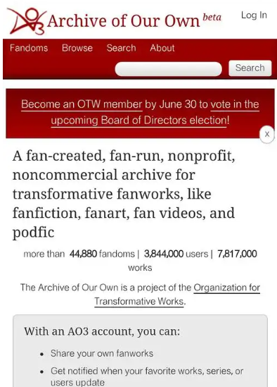ao3官方网站下载_AO3官方入口v7.23.18.20181009安卓版下载