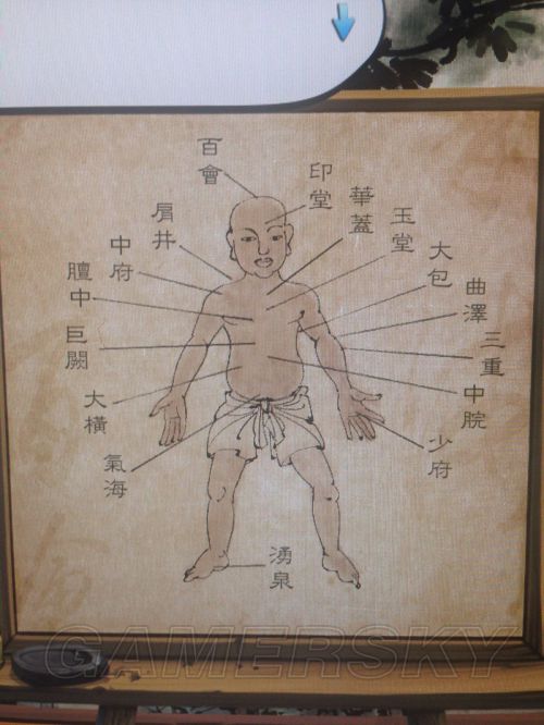 《侠客风云传》穴位效果及位置大全_侠客风云传穴位