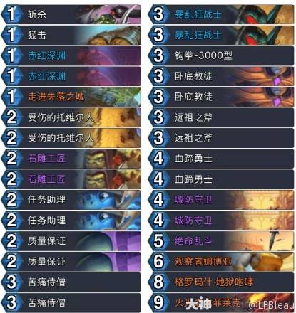 《炉石传说》安戈洛任务战卡组分享_任务战