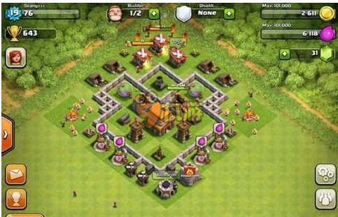 部落战争4本最强神阵推荐