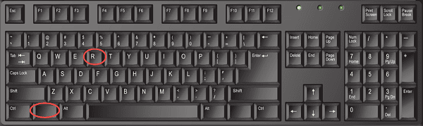 使用快捷键打开“运行”窗口 使用快捷键打开“运行”窗口