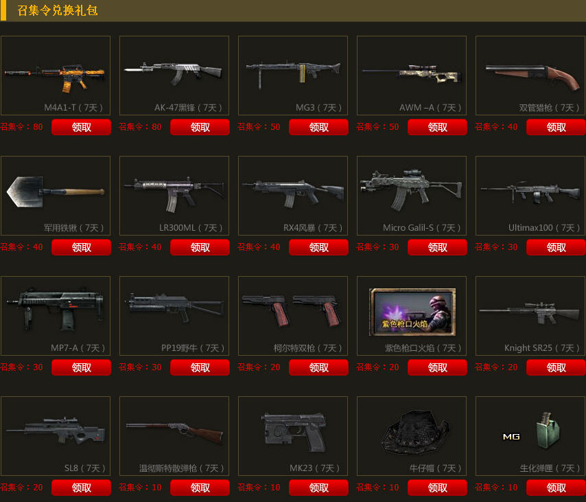 cf召唤好友回归领道具活动详解_cf召唤战友活动