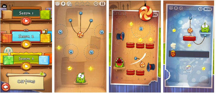 割绳子怎么玩?_割绳子攻略