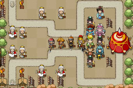 神马三国16关摆法 神马三国十六关7将全灭攻略