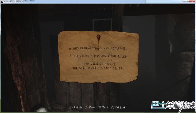 伊森卡特的消失图文攻略,伊森卡特的消失解谜