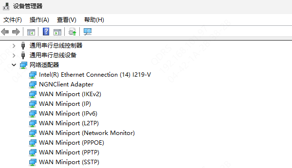 台式电脑查看无线网卡