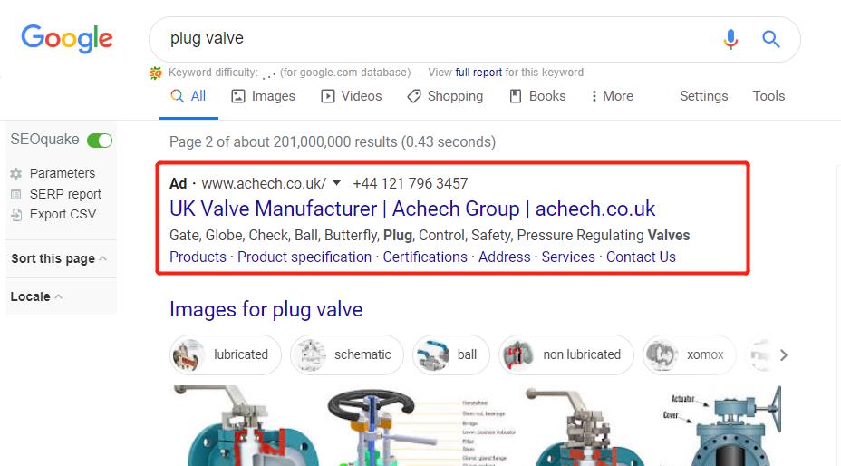 Google ads 效果展示