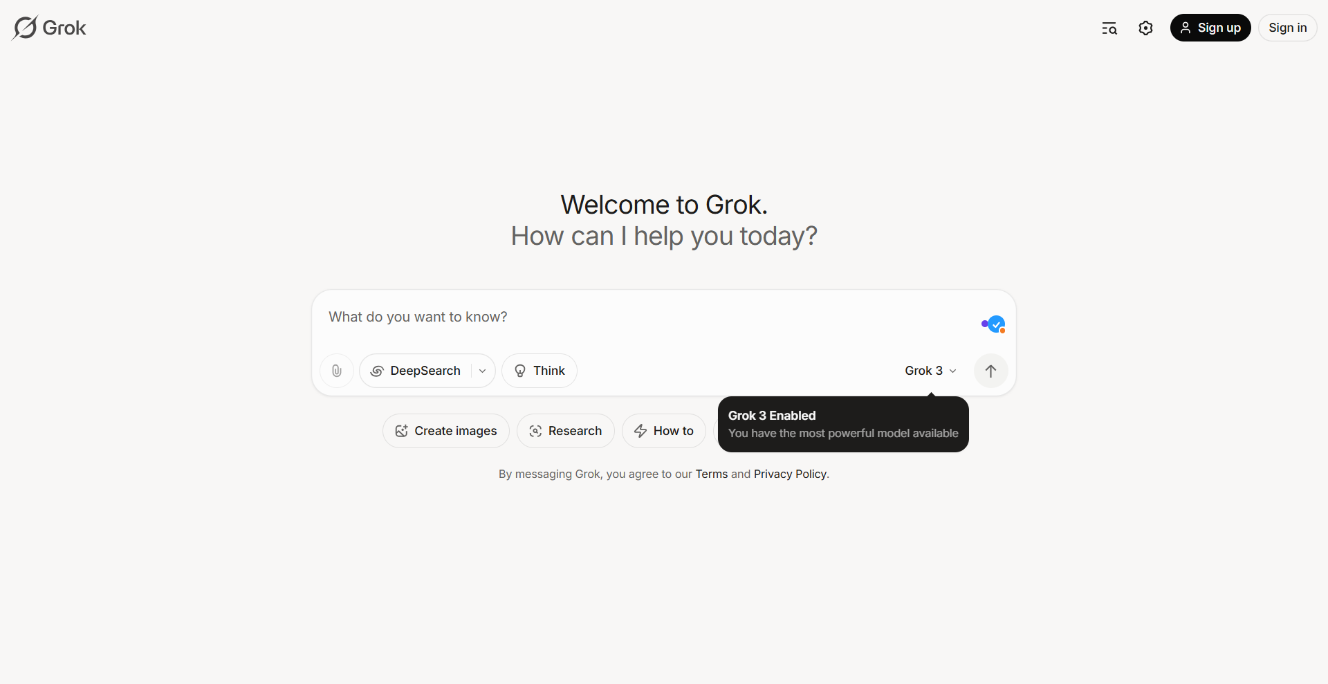 Grok3官网网页版入口