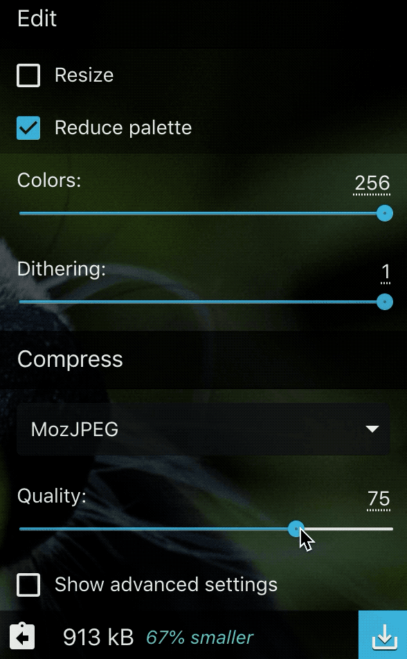 图片压缩及调节