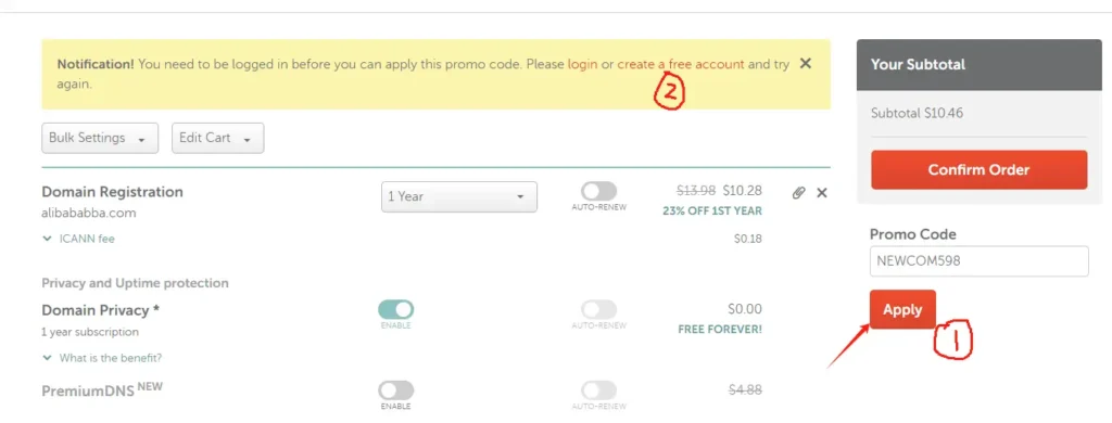 NameCheap新手完整指南 ：域名半价注册购买＋后台设定