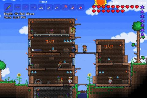 泰拉瑞亚房子设计图 *套房子设计图