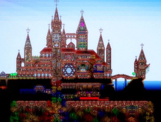 泰拉瑞亚房子设计图 第十套房子审计图