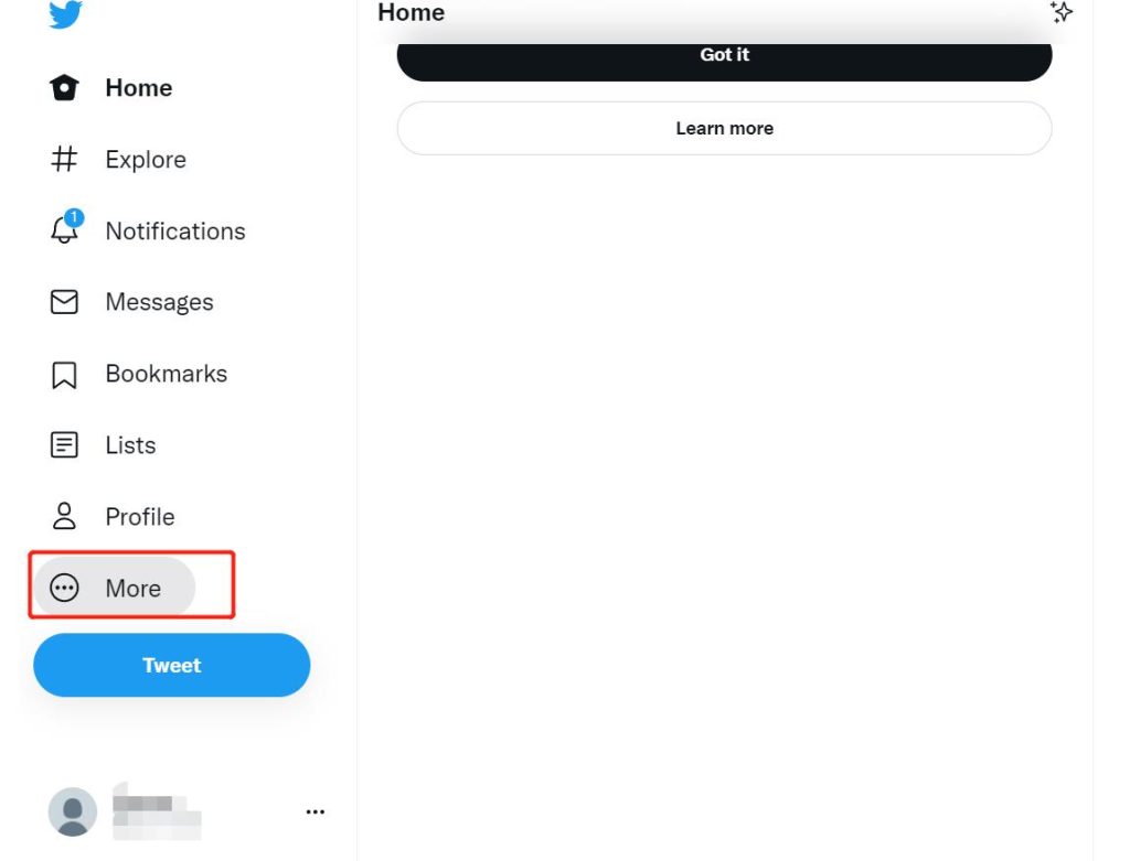 网页推特解除敏感内容第一步