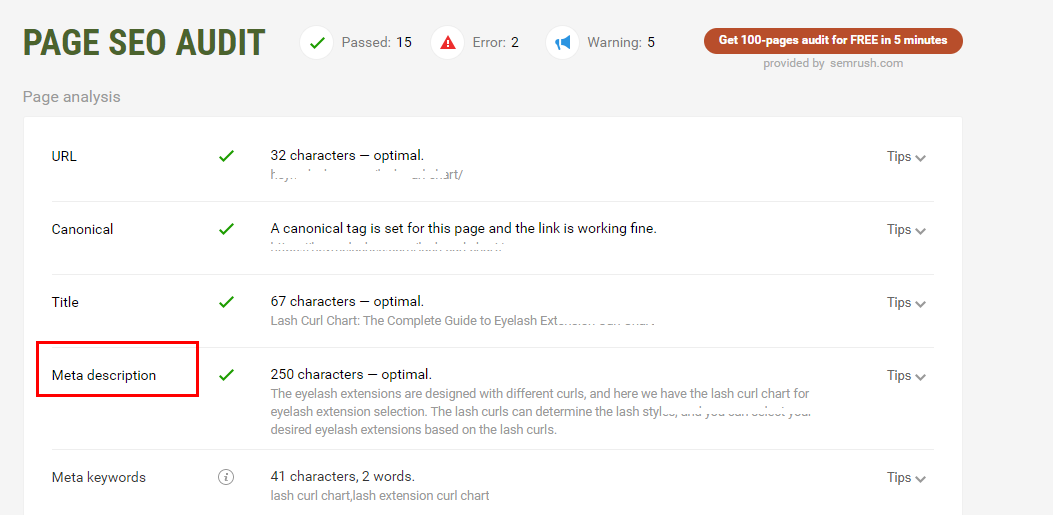 谷歌SEO | 什么是元描述meta description？