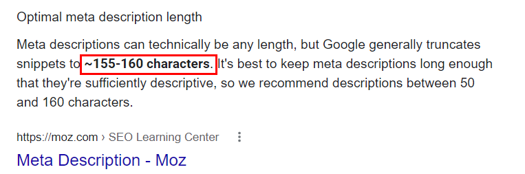 谷歌SEO | 什么是元描述meta description？