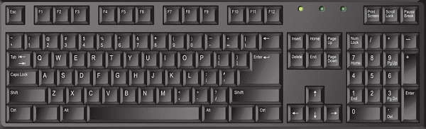 使用快捷键退出全屏