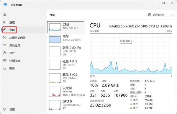 检查显卡或CPU占用高